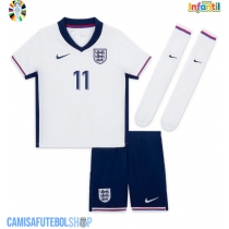 Camisa de time de futebol Inglaterra Phil Foden #11 Replicas 1º Equipamento Infantil Europeu 2024 Manga Curta (+ Calças curtas)